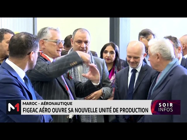 ⁣Maroc-Aéronautique: FIGEAC AÉRO ouvre sa nouvelle unité de production