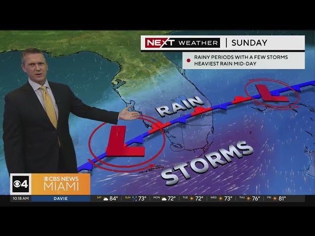 South Florida 10 a.m. Weather Forecast 2/17/2024