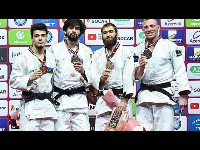 Aserbaidschan triumphiert an Tag 2 des Judo Grand Slam in Baku