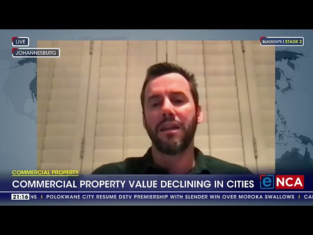 Commercial property value declining in cities