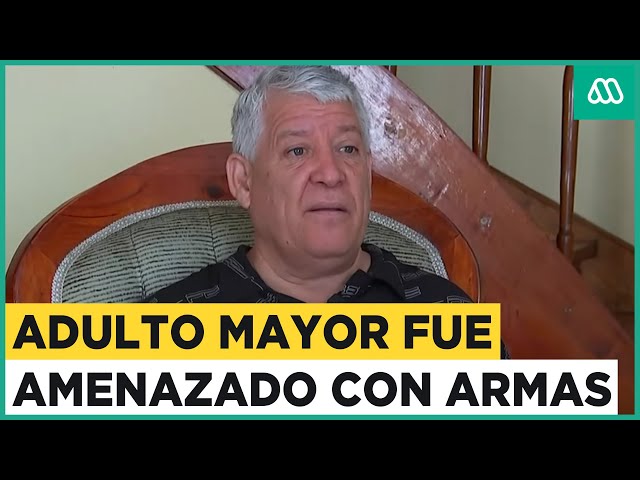 Asalto a adulto mayor en su propia casa: Delincuentes lo amenazaron con armas