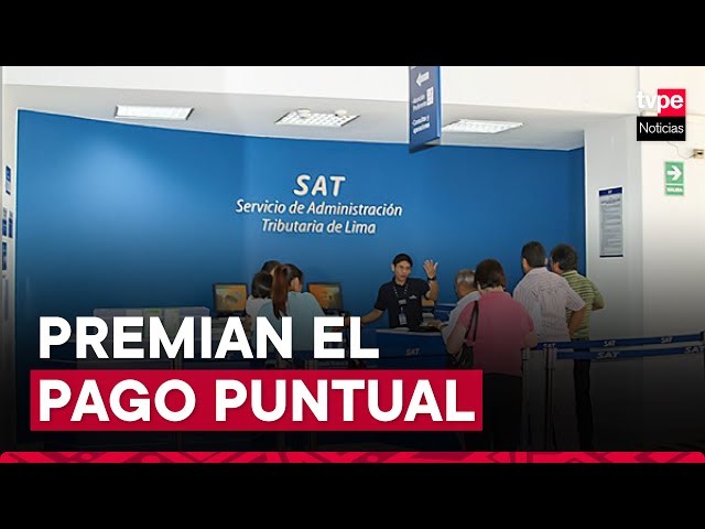 SAT lanza campaña para que ciudadanos paguen tributos en Lima