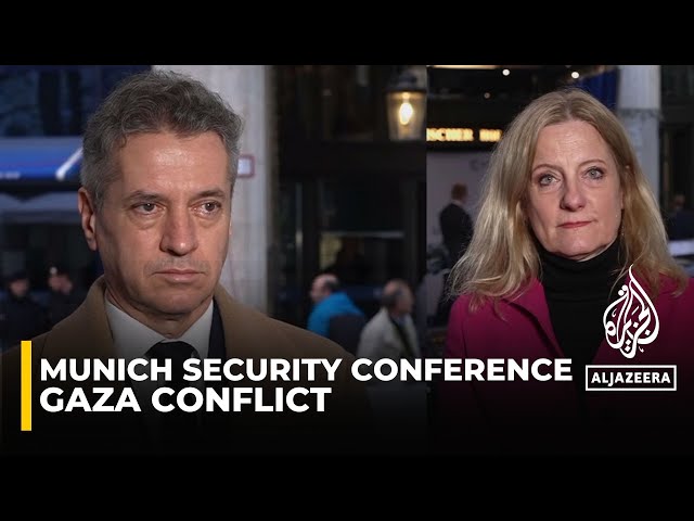 Munich security conference: Gaza and Ukraine top agenda for world leaders