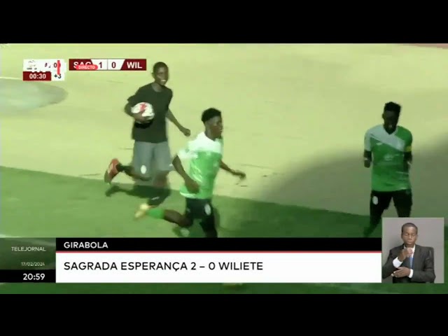 Girabola : Sagrada Esperança 2 -0 Wiliete