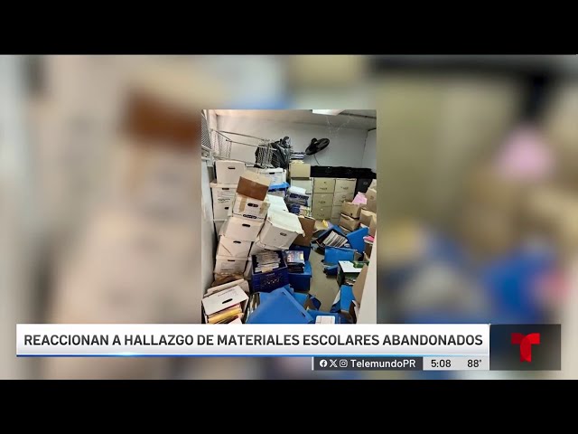 Informe del Contralor revela pérdida de sobre $400 mil en materiales escolares