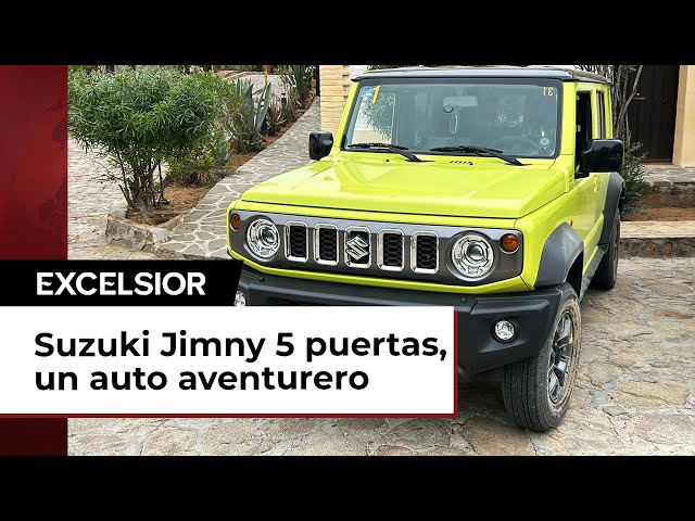 Así es el el Suzuki Jimny 2024 de cinco puertas