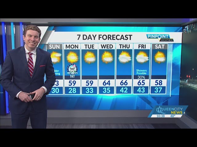 Temps likely dip below freezing on Sunday morning