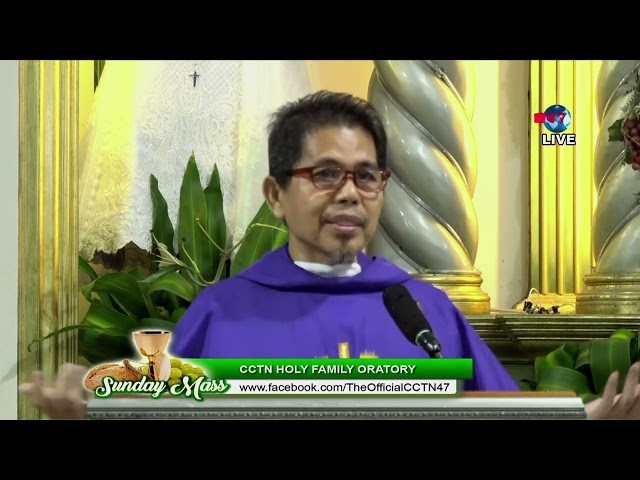 18 FEBRUARY 2024 -  HOMILY by Rev.  Fr.  Jose Adonis Aquino