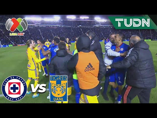 ¡SE ARMA LA BRONCA! Hay expulsados | Cruz Azul 1-0 Tigres | CL2024 - Liga Mx J7 | TUDN