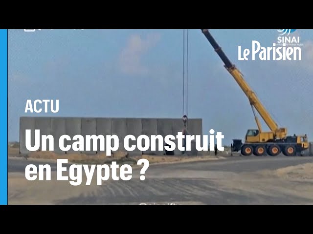 L’Egypte construit un camp fermé dans le Sinaï pour accueillir les Palestiniens de Gaza