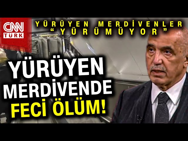 Feci Olay... Yine Yürüyen Merdiven Yine Kaza! Neden Tedbirsizlik mi, Eğitimsizlik mi? #Haber