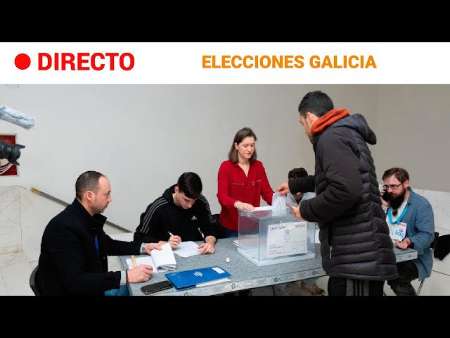 ELECCIONES GALICIA: La PARTICIPACIÓN a las 12H- BAJA más de DOS PUNTOS respecto a 2020 |