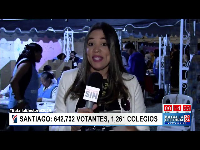 #BatallaElectoral2024: Complicaciones en mesa electoral de Santiago