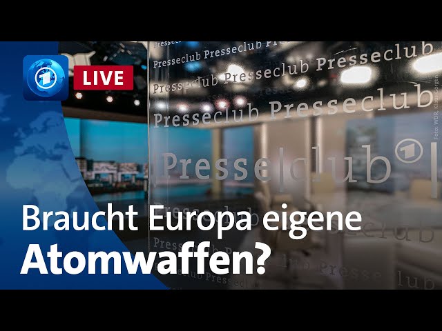 Schutz vor Putin: Braucht Europa eigene Atomwaffen? | Presseclub