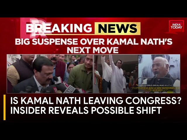 ⁣Kamal Nath's Aide Hints at Imminent Shift in Political Alignment