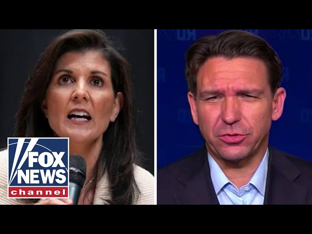 'VERY LIBERAL': DeSantis claims Nikki Haley is appealing to voters with liberal t-shirts