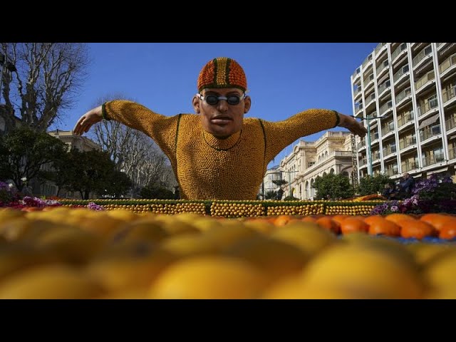 Así es la 90ª edición del Festival de Limón en Menton (Francia), edición olímpica