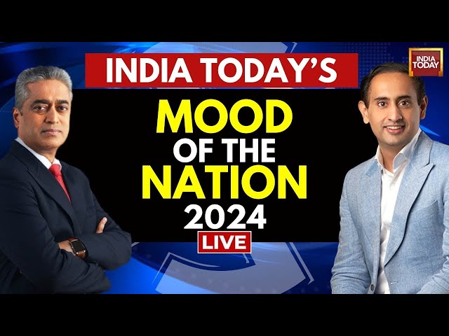 Rajdeep Sardesai & Rahul Kanwal LIVE | Mood Of The Nation LIVE | Lok Sabha Elections 2024 LIVE N