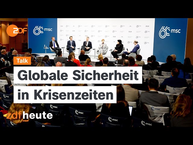 Das sind die wichtigsten Themen der Münchener Sicherheitskonferenz I auslandsjournal Talk