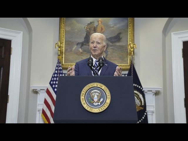 Biden no está seguro de que las ayudas a Ucrania lleguen antes de perder más territorio