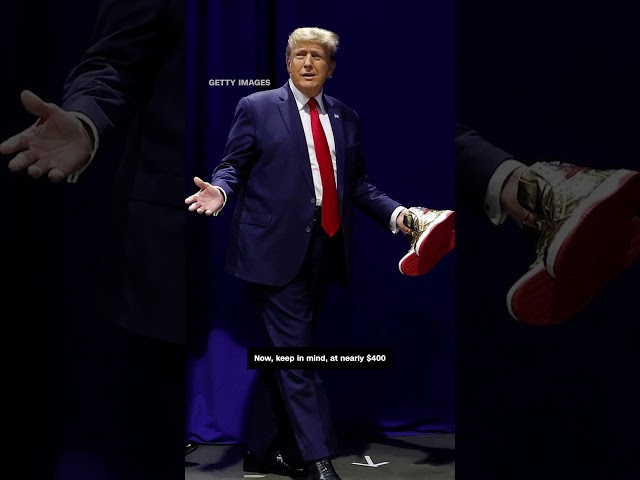 Donald Trump launches sneaker line a day after judge’s order to pay nearly $355 million