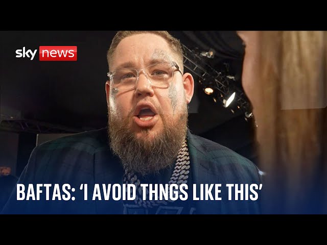 BAFTAs: Rag 'n' Bone Man says he avoids "things like this like the absolute plague&qu