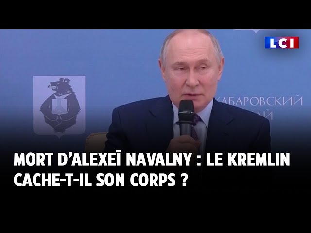 Mort d’Alexeï Navalny : le Kremlin cache-t-il son corps ?