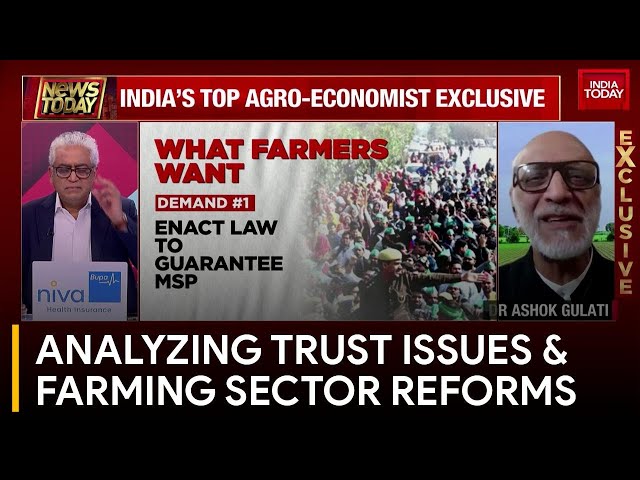 Dr. Gulati Discusses Trust Deficit Between Farmers and Government in Interview