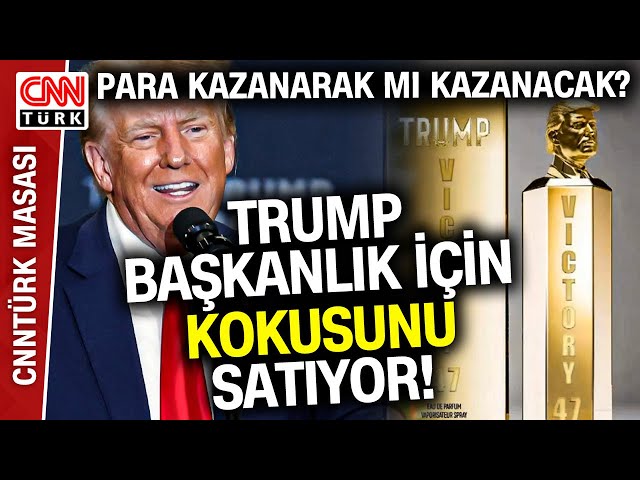 O Parfümü Alan Trump Gibi Kokuyor! Trump'ın "Zafer Parfümü" 99 Dolardan Satışa Çıktı