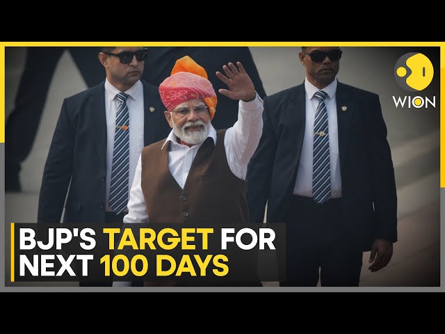 India's PM Modi shares strategy for 2024 elections, sets 370 seats target during BJP convention