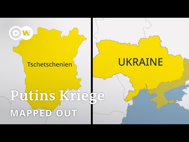 Ähnelt Putins Vorgehen in der Ukraine dem in Tschetschenien? | Mapped Out