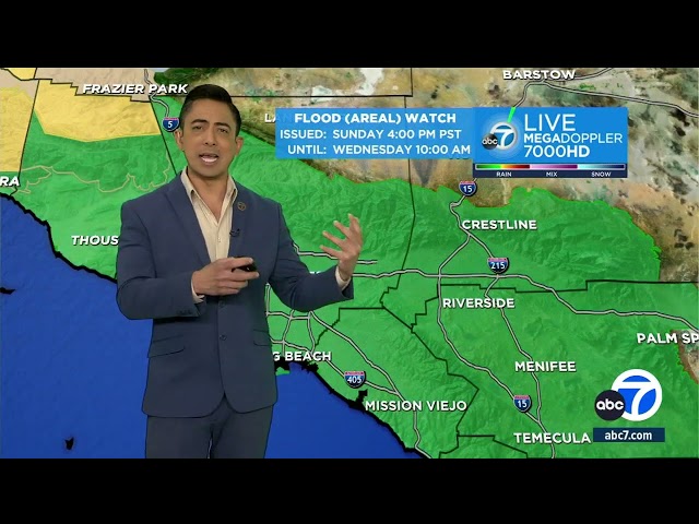 Several more days of rain expected in SoCal