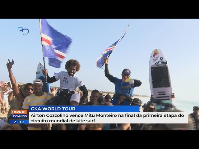 Airton Cozzolino vence Mitu Monteiro na final da primeira etapa do Circuito Mundial de Kitesurf