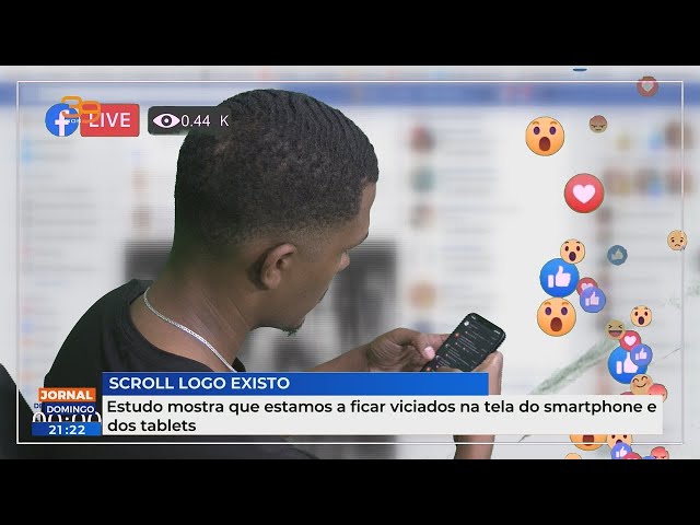 "Scroll Logo Existo": Estudo mostra que estamos a ficar viciados na tela do smartphone e d