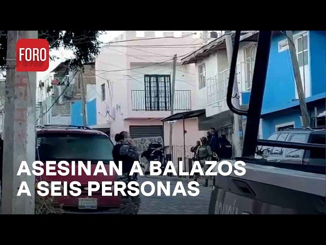 Ataque a balazos deja 6 muertos y 2 heridos en Tlaquepaque, Jalisco - Las Noticias