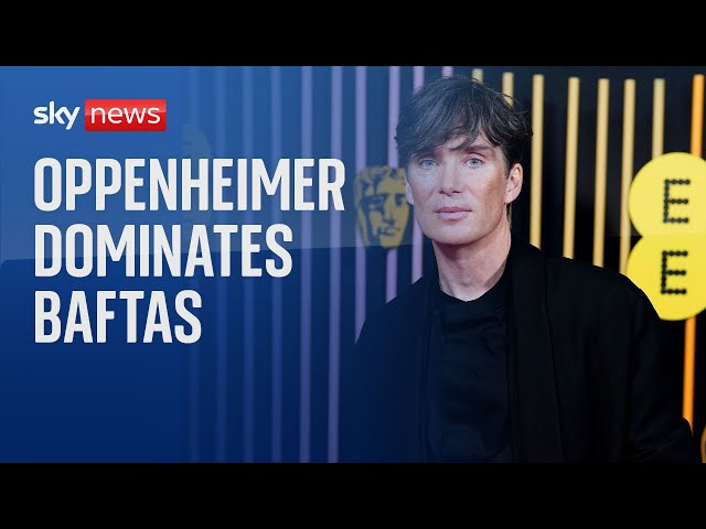 BAFTAs 2024: Oppenheimer sweeps ceremony with seven awards