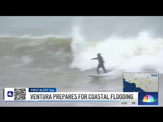 Ventura County residents brace for coastal flooding