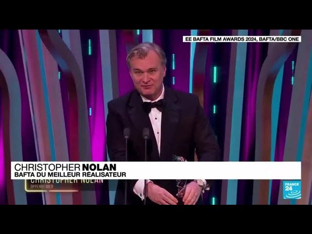 ⁣"Oppenheimer" grand gagnant des Bafta avec sept récompenses • FRANCE 24