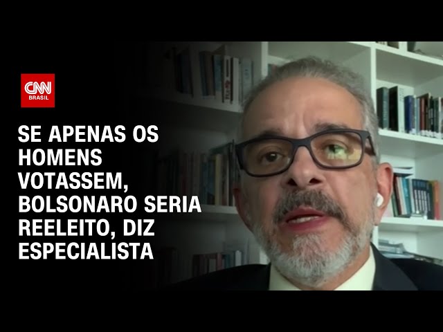 Se apenas os homens votassem, Bolsonaro seria reeleito, diz especialista | WW