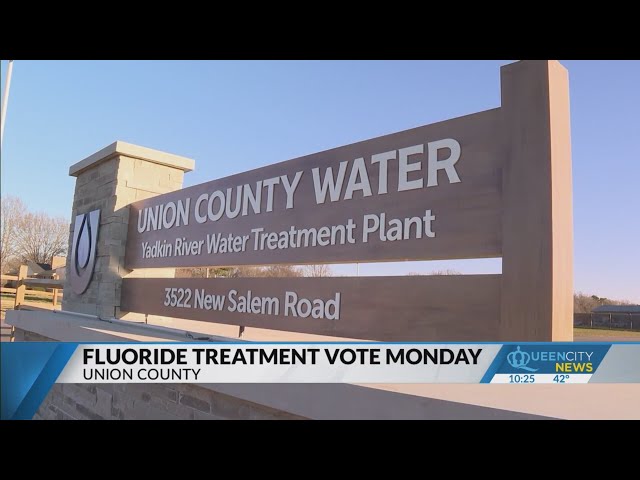 Union County officials to decide if fluoride should be removed from county water