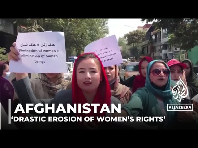 Future of Afghanistan: Women's  Fear New Taliban Decrees as Rights Erode