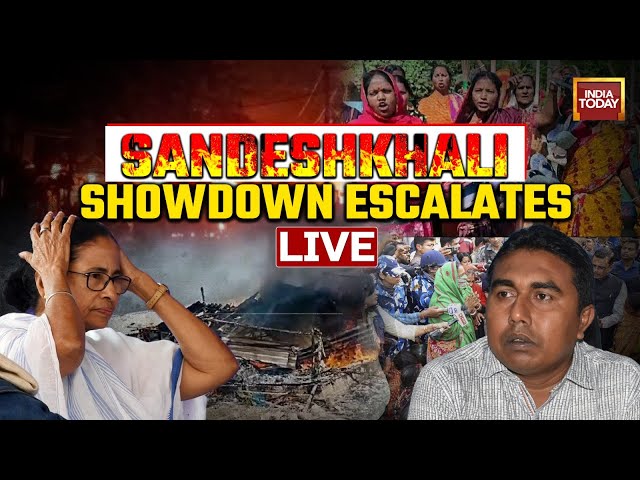 Sandeshkhali News LIVE: Sandeshkhali Shocker Escalates| Mamata Banerjee News LIVE| INDIA TODAY LIVE