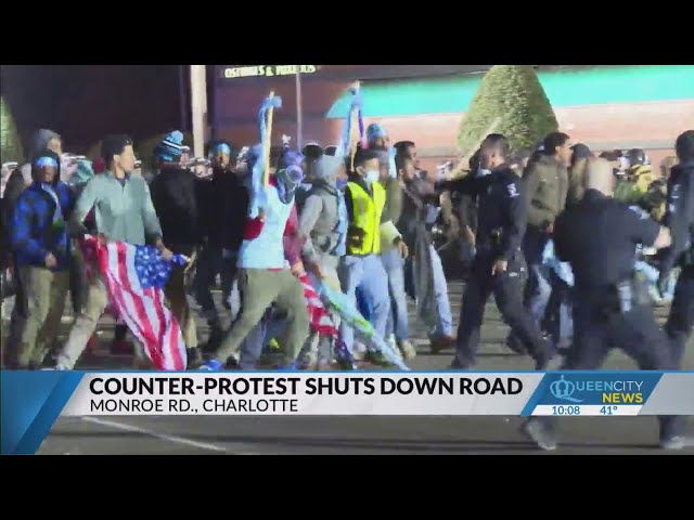 Eight people arrested from Monroe Road protest: CMPD