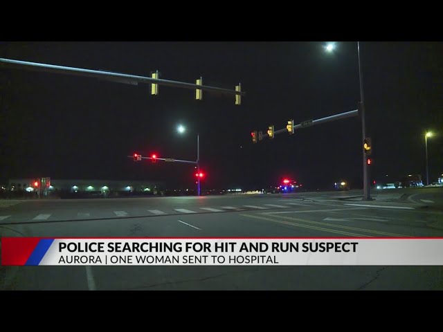 Aurora Police searching for suspect in series of hit-and-runs, carjacking