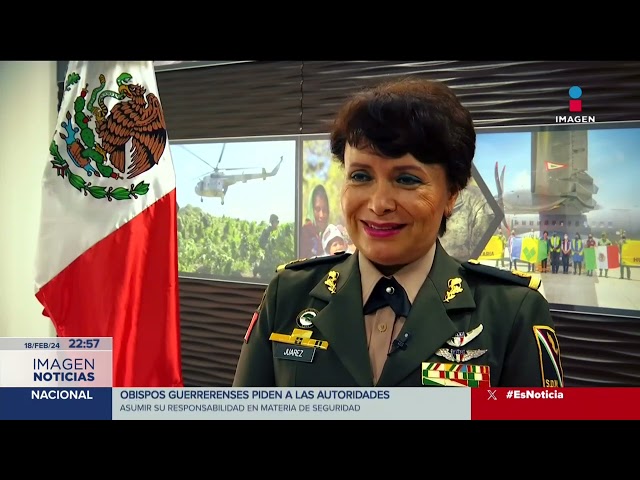 Olga Lidia Juárez es una mujer destacada en el Ejército Mexicano