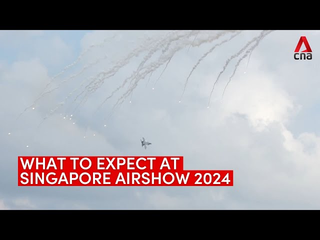 Aerial displays and stunts to expect at Singapore Airshow 2024