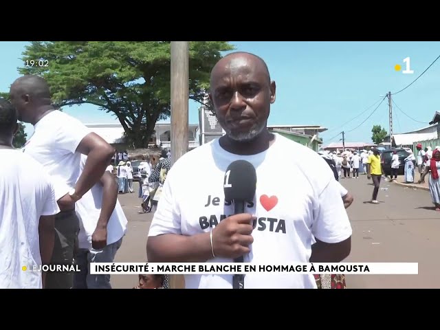 Insécurité : Marche blanche en hommage à Bamousta