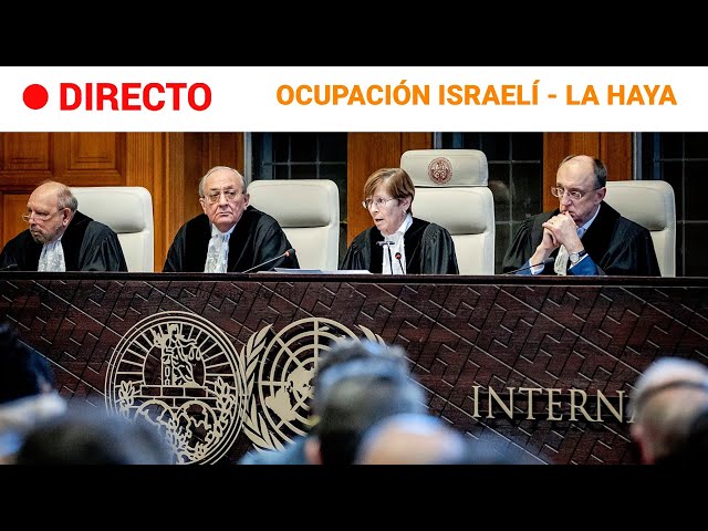 ISRAEL-GAZA EN DIRECTO: La CORTE INTERNACIONAL de JUSTICIA analiza la OCUPACIÓN de PALESTINA | RTVE