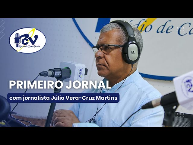 Primeiro Jornal RCV com jornalista Júlio Vera-Cruz - 19 Fevereiro 2024