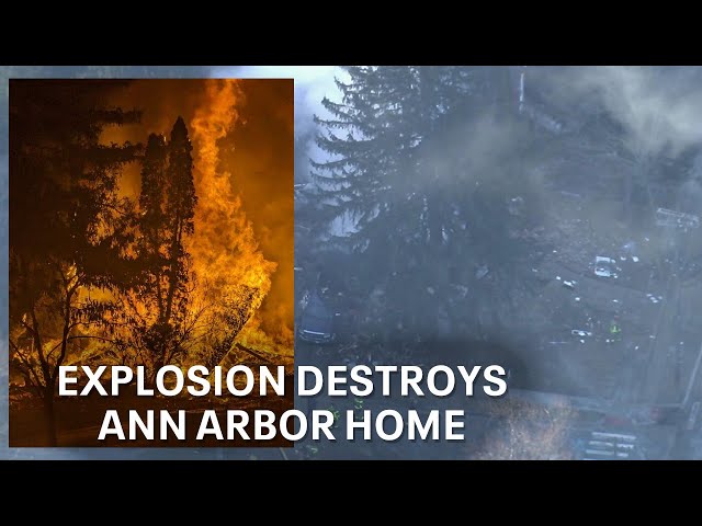 CHOPPER: Ann Arbor home explosion aftermath